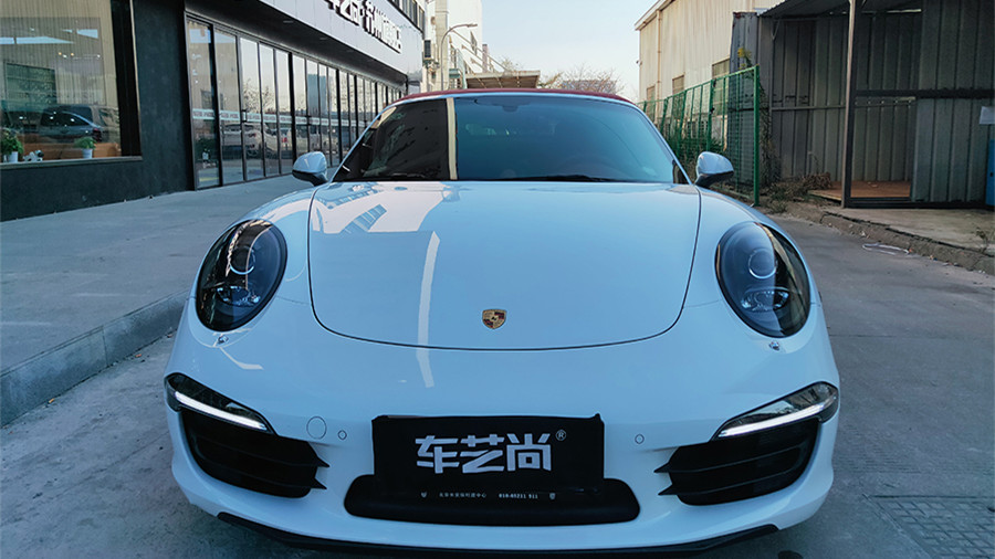 保時捷911告訴你上海專業(yè)的汽車貼膜哪家強？