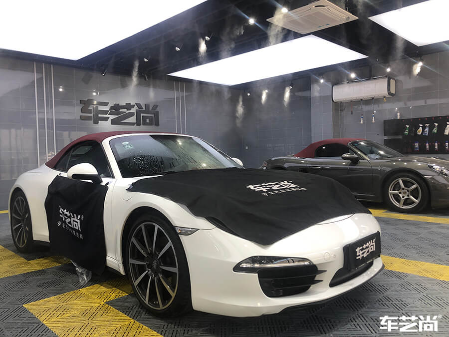 保時捷911告訴你上海專業(yè)的汽車貼膜哪家強？（2）