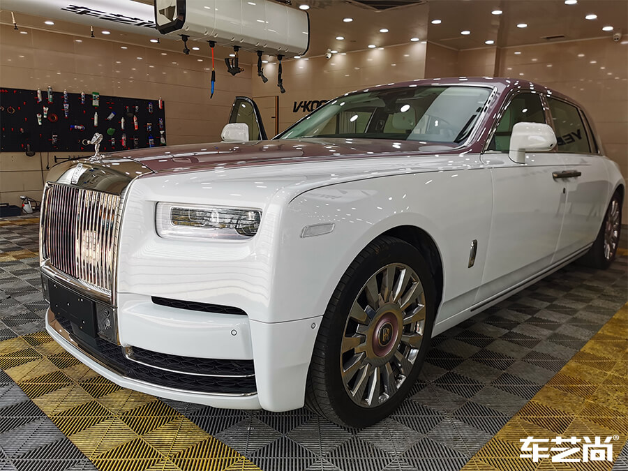 勞斯萊斯施工威固隱形車(chē)衣，流程展示（8）