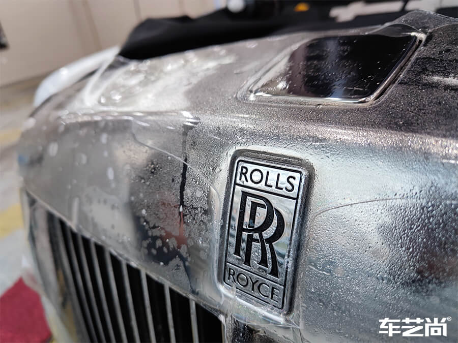 勞斯萊斯施工威固隱形車(chē)衣，流程展示（3）
