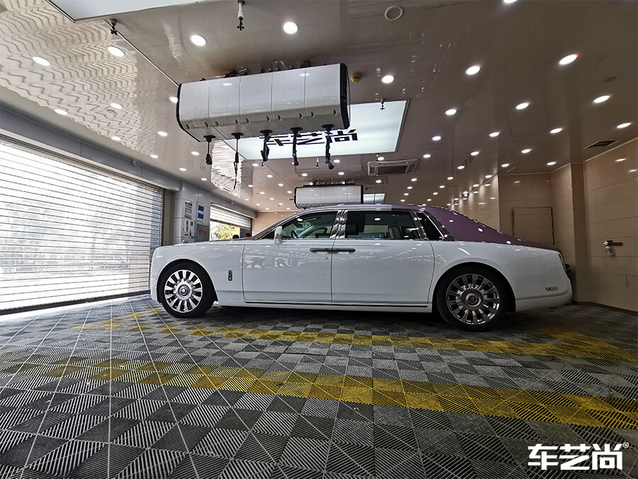 勞斯萊斯施工威固隱形車(chē)衣，流程展示（10）