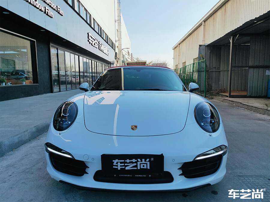 保時捷911告訴你上海專業(yè)的汽車貼膜哪家強？（12）