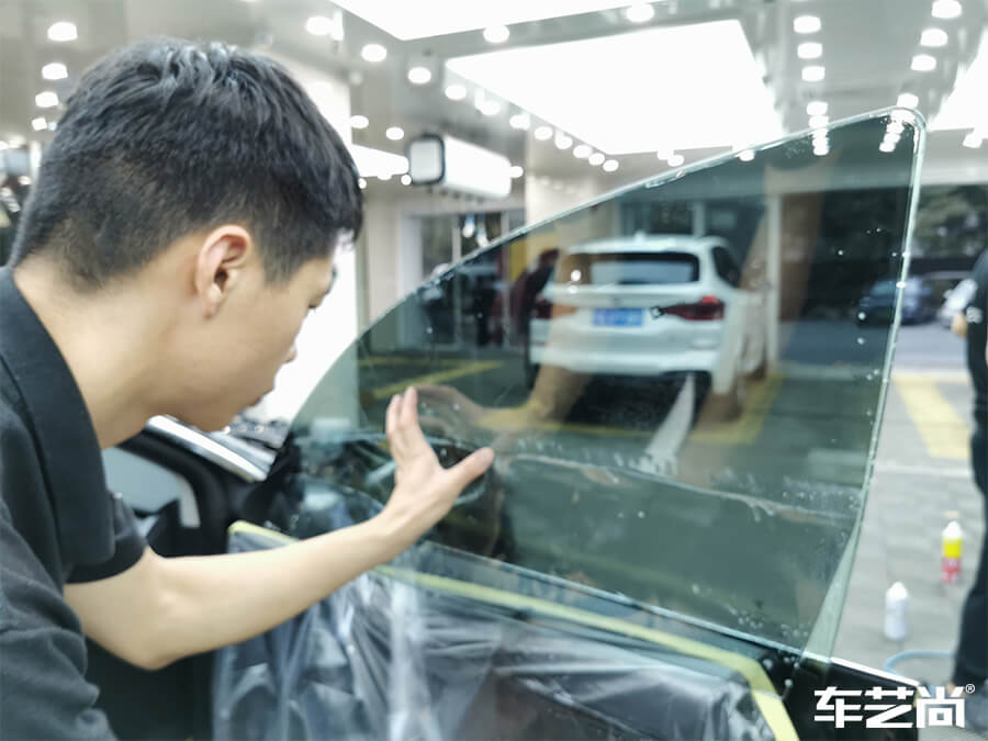 特斯拉施工威固隱形車衣案例分享，圖片展示（6）