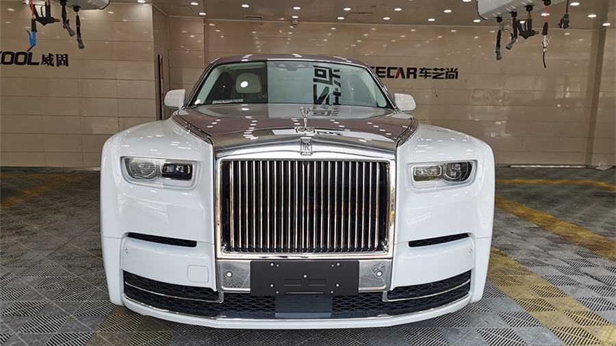 勞斯萊斯施工威固隱形車(chē)衣，流程展示
