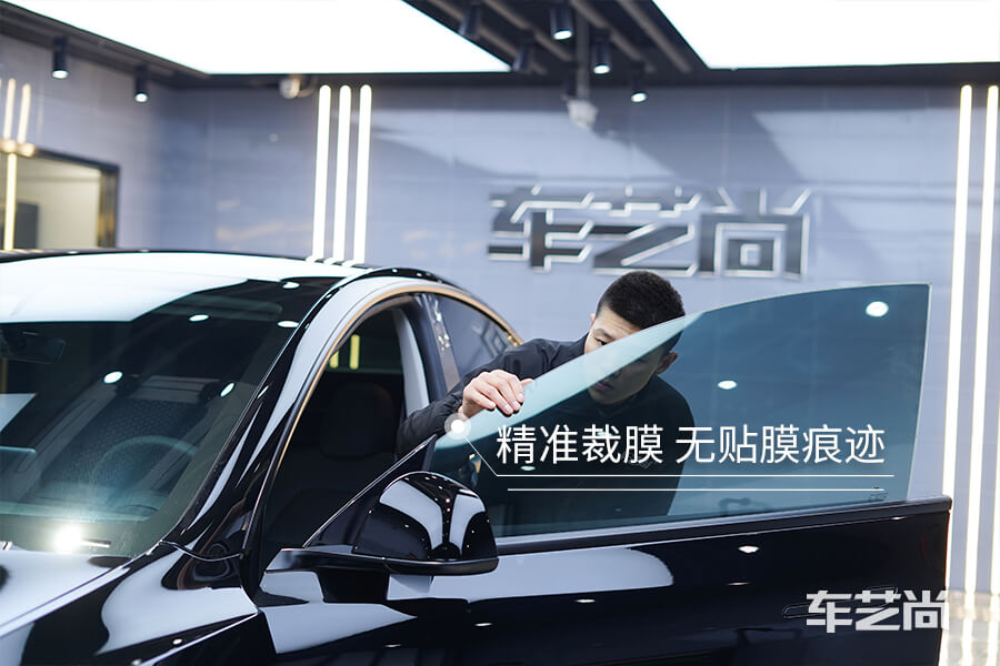 百公里加速幾秒的特斯拉MODEL Y，裝貼威固隔熱膜（10）
