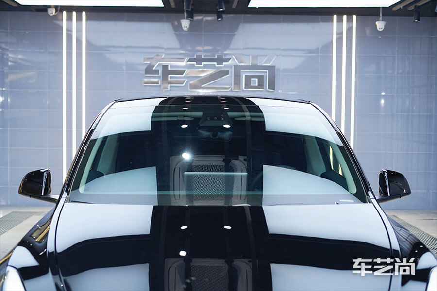 百公里加速幾秒的特斯拉MODEL Y，裝貼威固隔熱膜（14）