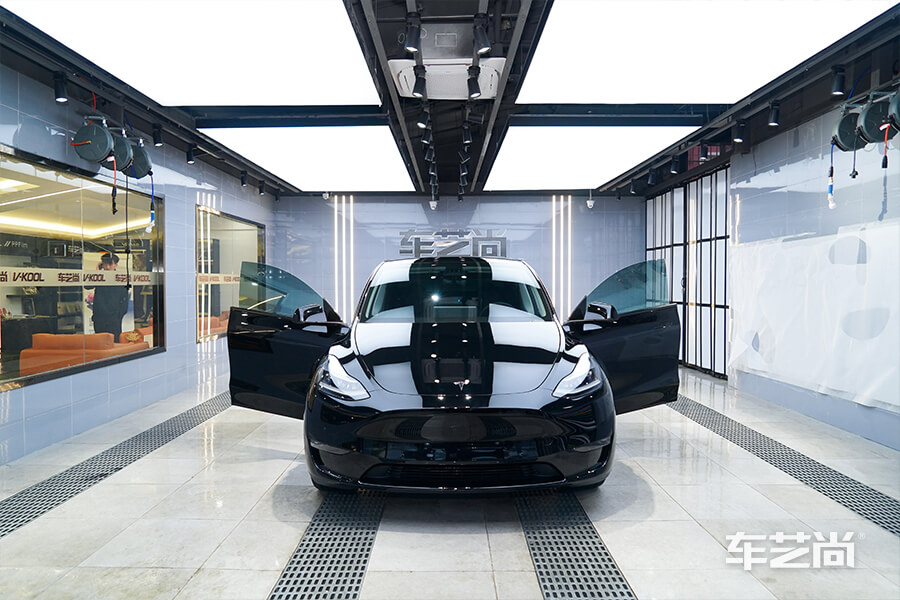 百公里加速幾秒的特斯拉MODEL Y，裝貼威固隔熱膜（18）
