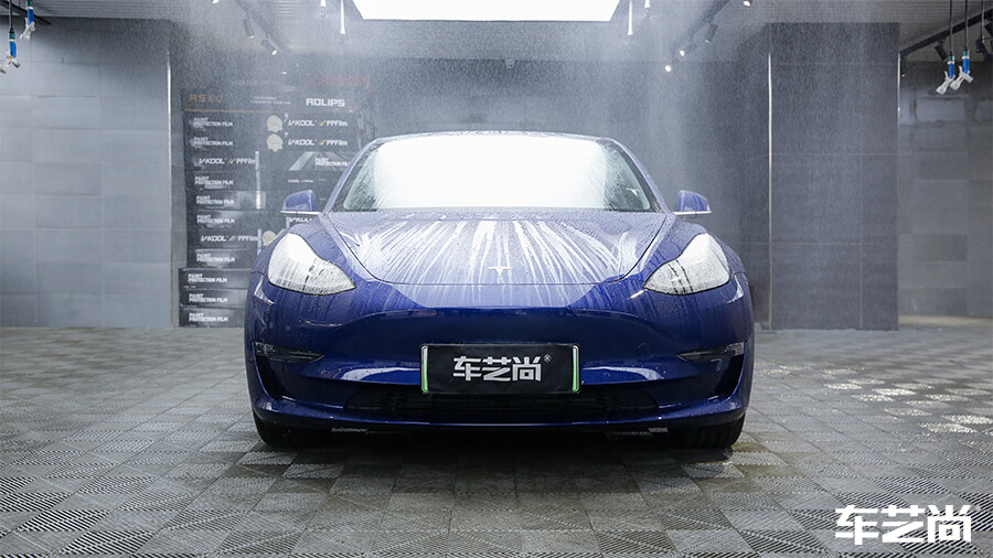 特斯拉Model 3選擇車藝尚，施工隱形車衣案例分享（1）
