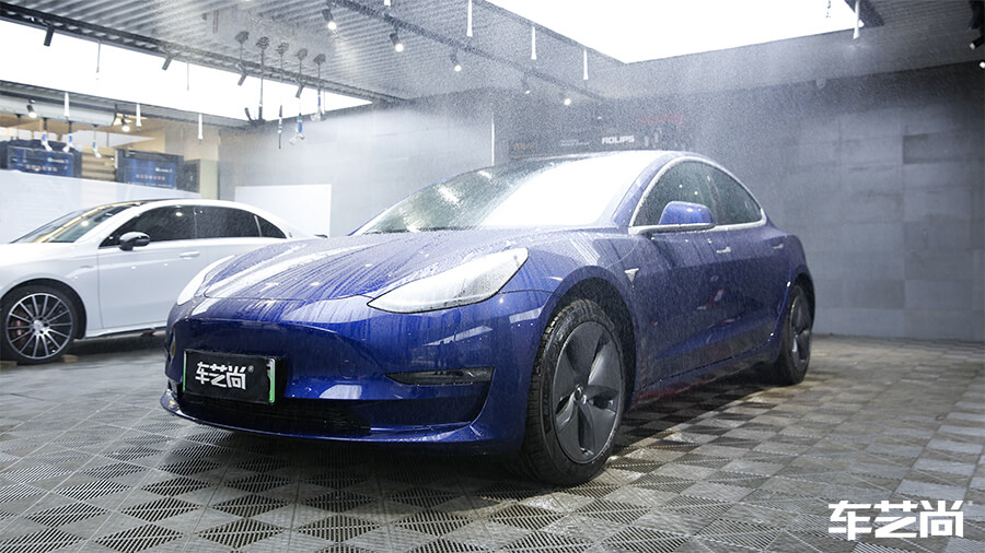 特斯拉Model 3選擇車藝尚，施工隱形車衣案例分享（2）