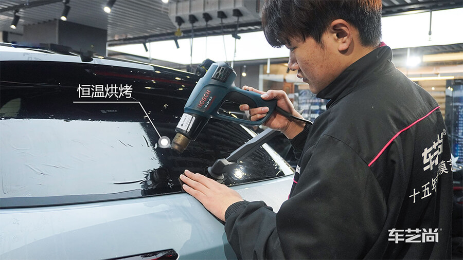 蔚來 ES6裝貼威固隔熱膜（5）