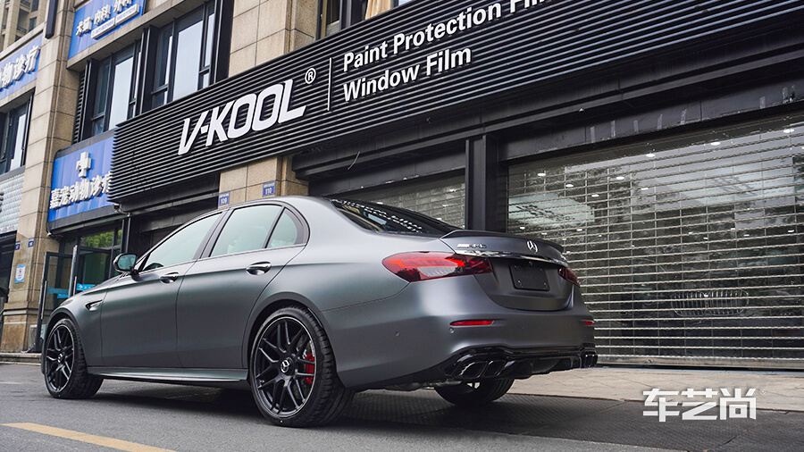 奔馳AMG E63施工威固漆面保護膜效果（圖十二）