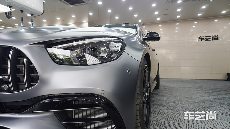 奔馳AMG E63施工威固漆面保護膜效果（圖七）