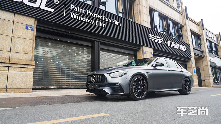 奔馳AMG E63施工威固漆面保護膜效果（圖九）
