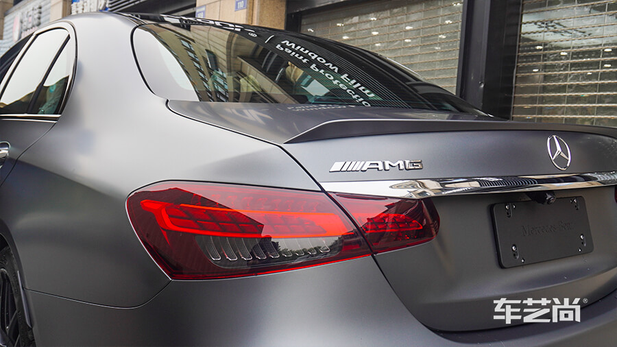奔馳AMG E63施工威固漆面保護膜效果（圖二）