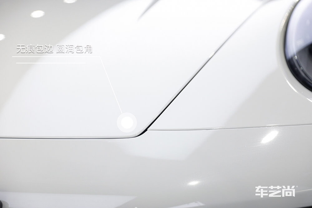保時(shí)捷911施工威固漆面保護(hù)膜效果展示（圖一）