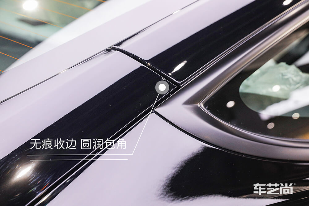 特斯拉Model 3施工威固漆面保護(hù)膜效果展示（二）
