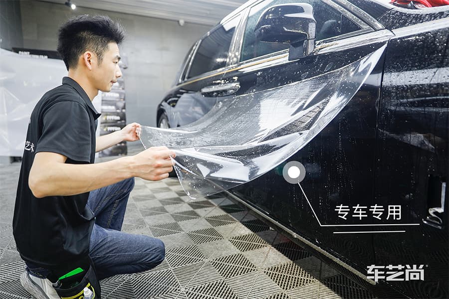 勞斯萊斯幻影施工威固漆面保護膜過程及效果展示（圖五）