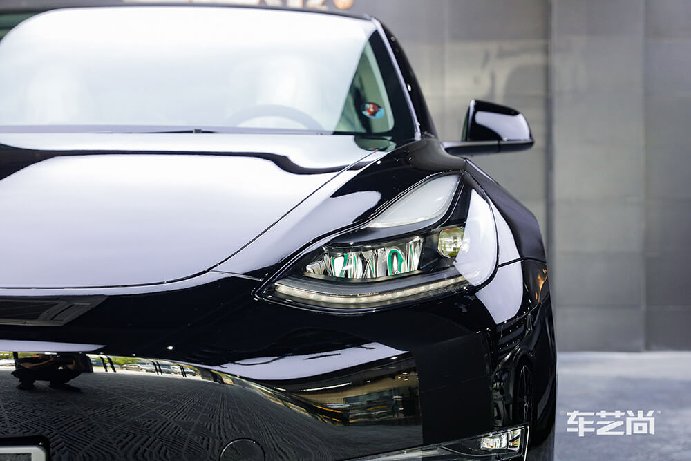 特斯拉Model 3施工威固漆面保護(hù)膜效果展示（三）