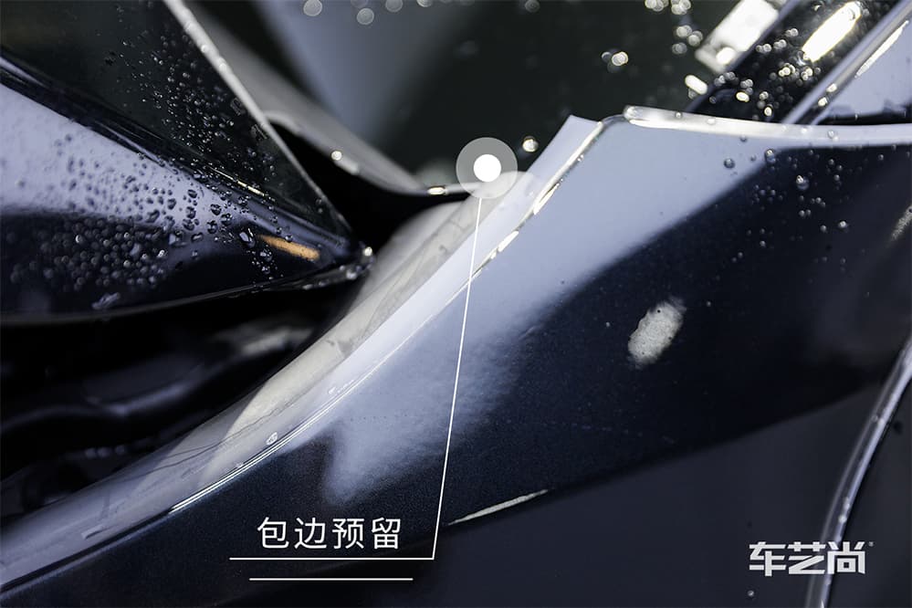 寶馬M5黑色施工威固漆面保護膜過程及效果展示（圖十四）