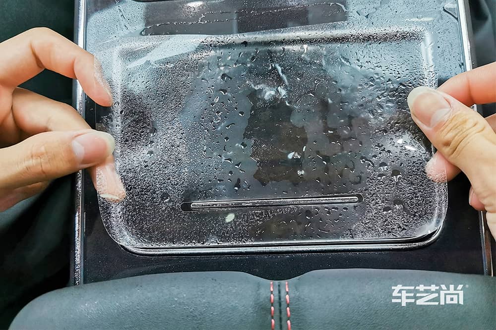 賓利飛馳藍(lán)色施工威固漆面保護(hù)膜流程及效果展示（圖一四）