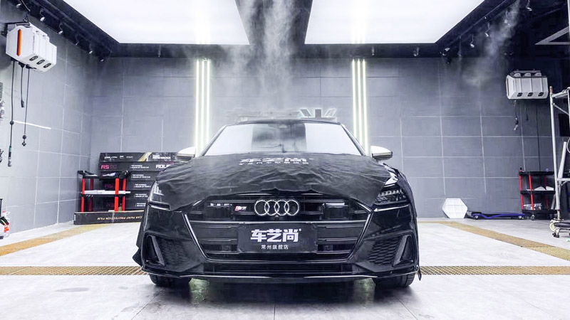 奧迪S7施工威固隔熱膜全車(chē)+天窗案例展示
