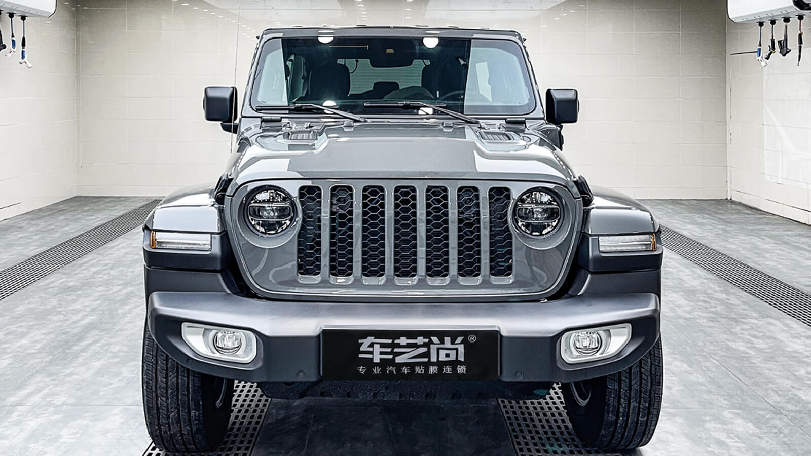 jeep牧馬人施工威固隱形車衣案例